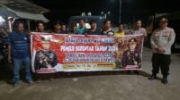 Personil Polres Bima Kota Sosialisasikan Pemilu Damai 2024 dalam Ops Mantap Brata Rinjani