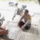 Bhabinkamtibmas Desa Sugian Berikan Himbauan Kamtibmas di Dusun Dasan Baru