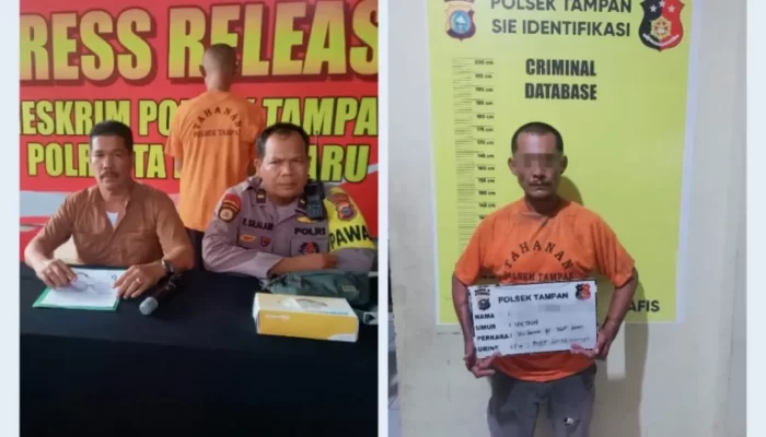 Ancam Karyawan PT Sari Kencana dengan Parang, Pria di Pekanbaru Ditangkap