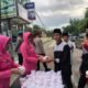 Berkah Ramadhan Gabungan Satker Polres Bima, Bagikan Takjil Berbuka Puasa