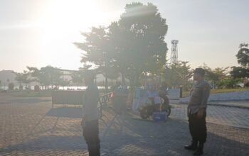 Patroli KRYD Polsek Lembar Jaga Keamanan Pelabuhan Gilimas Jelang World Water Forum