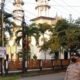 Pengamanan Ketat dan Lalu Lintas Lancar Saat Sholat Idul Adha 1445 H di Masjid Al-Khaer, Lombok Barat