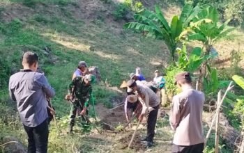 Pembukaan Jalur Baru di Gunung Sasak, Sinergi TNI-Polri dan Petani Hutan