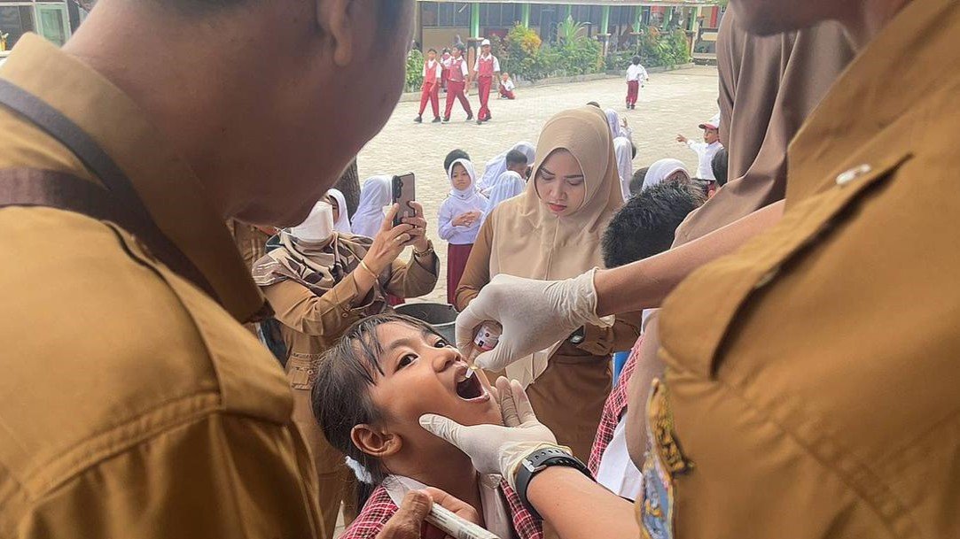 Ribuan Anak di Lombok Barat Terlindungi Polio