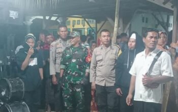 Sinergi TNI-Polri Amankan Hiburan Rakyat di Mareje Timur