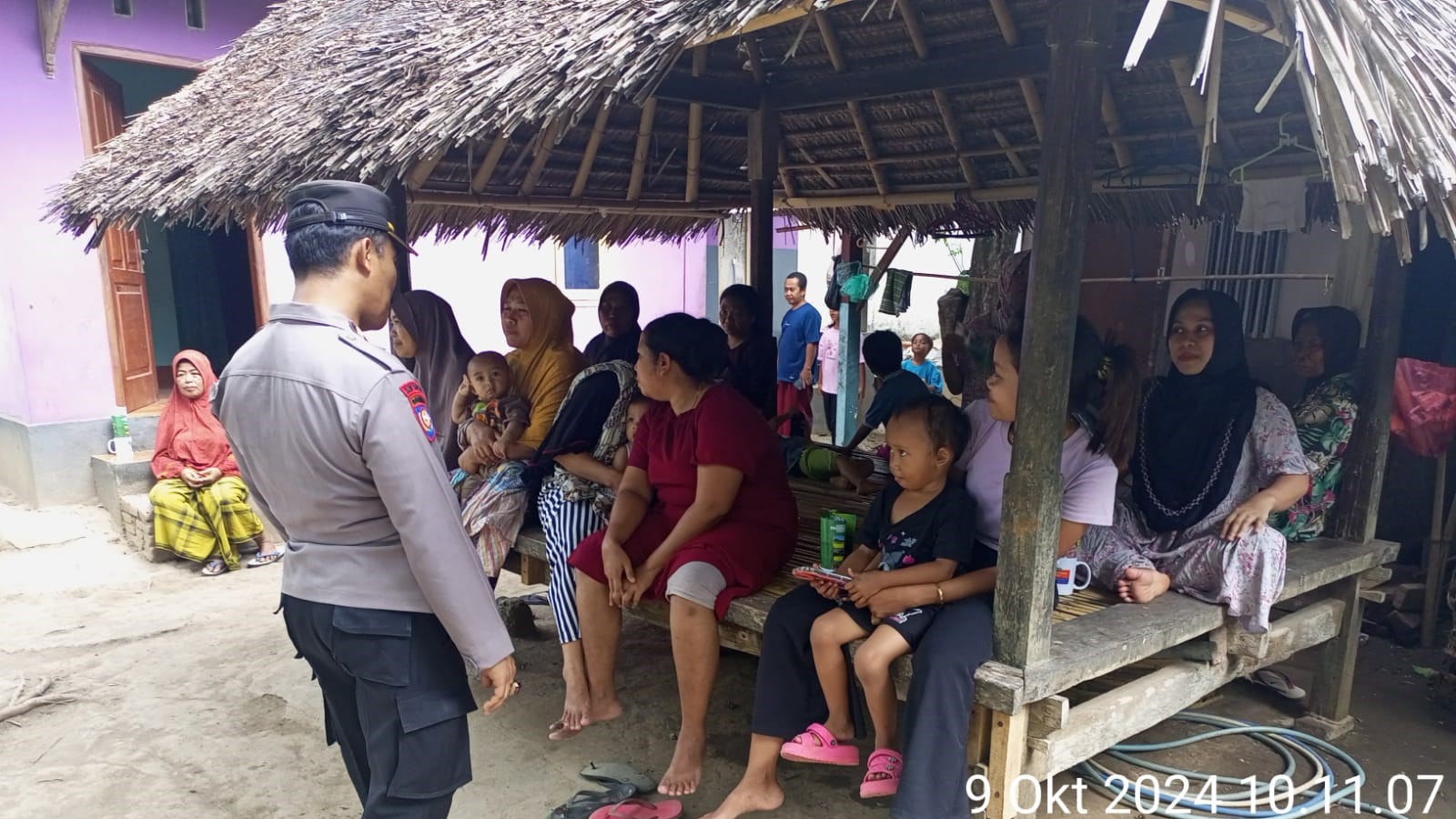 Edukasi Polres Lombok Barat Hindari Fanatisme Berlebihan Saat Pilkada