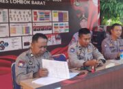 Serah Terima Tugas Jaga di Pos Pengamanan Bawaslu Lombok Barat