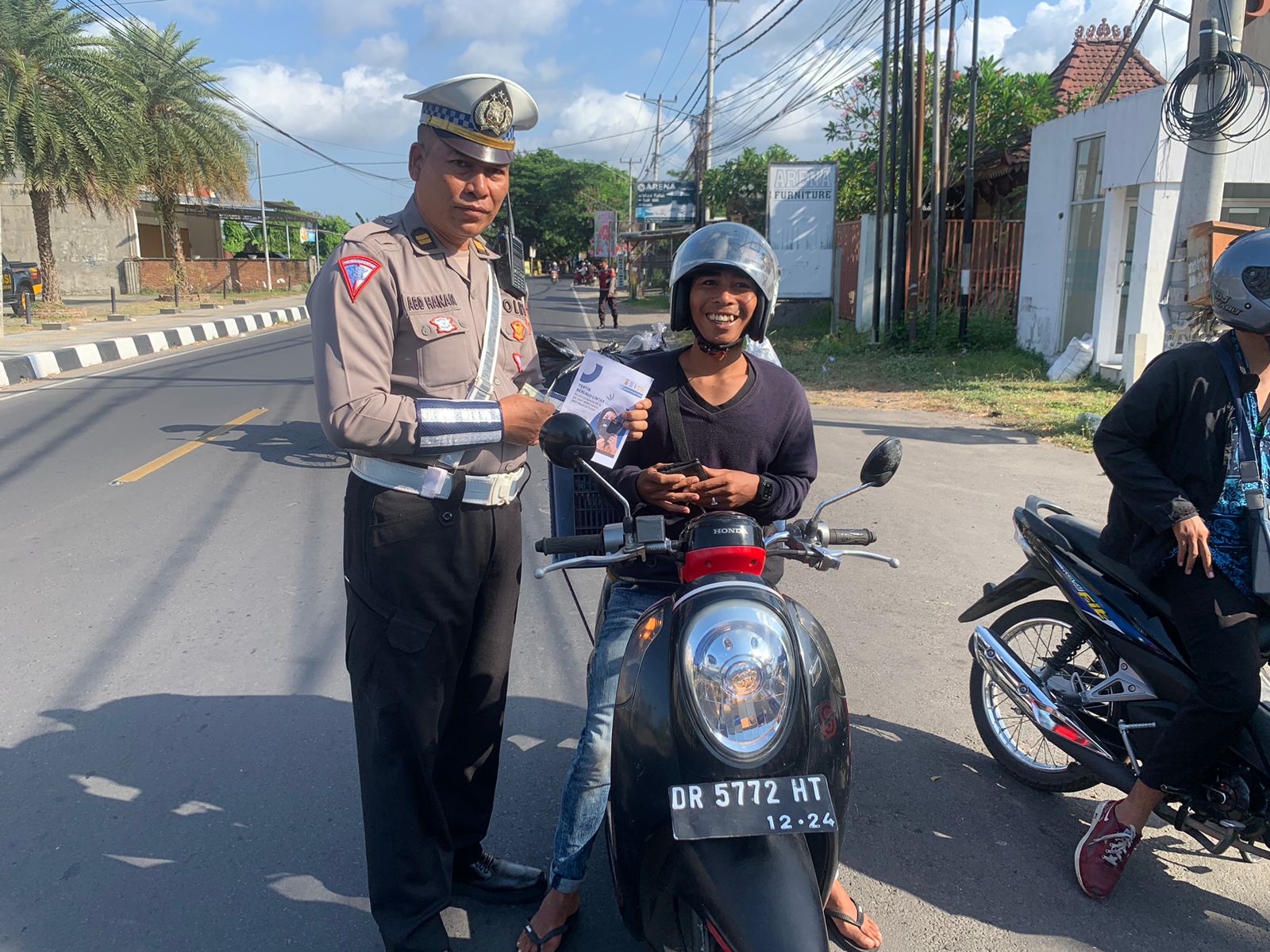 Operasi Zebra di Lombok Barat Puluhan Pelanggaran Ditindak, Kesadaran Berkendara Ditingkatkan