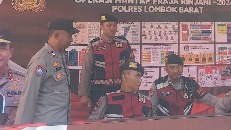 Patroli Preventif Polres Lombok Barat Pastikan Pemilukada Aman