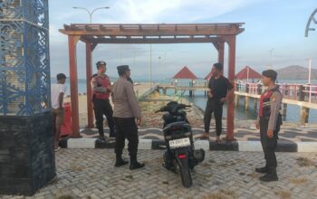 Patroli Rutin Polsek Sekotong: Menjaga Keamanan Wisata di Lombok Barat