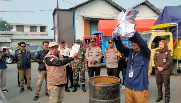 Distribusi Logistik dan Pemusnahan Surat Suara Rusak Warnai Pilkada Lombok Barat 2024