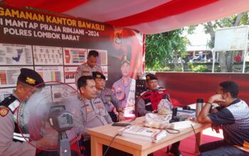 Patroli Preventif di Kantor Bawaslu, Langkah Nyata Polres Lombok Barat