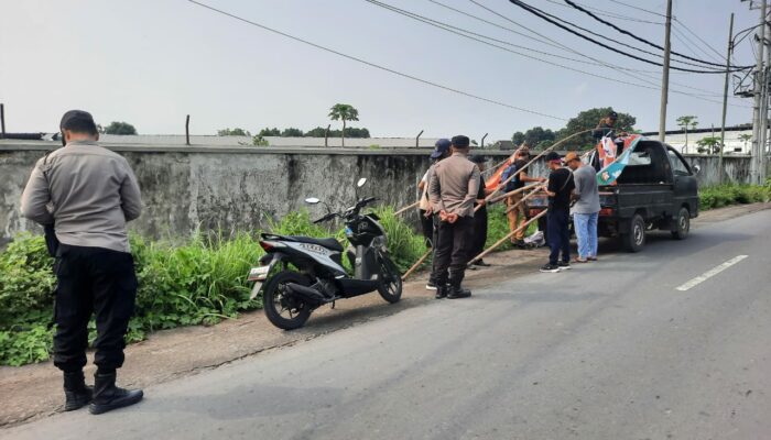 Penertiban APK di Labuapi Lombok Barat: Berjalan Aman dan Lancar