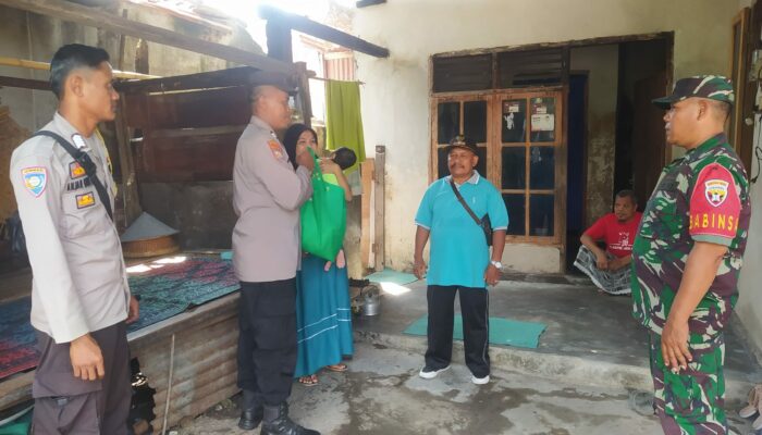 Jumat Berkah Peduli Stunting: Polsek Kediri Bantu Cegah Stunting di Lombok Barat