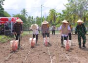 Kapolres Lombok Utara bersama Forkopimda, Lounching Gugus Tugas Polri Dukung Ketahanan Pangan