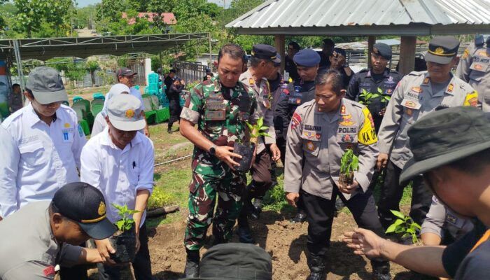 Dukung Ketahanan Pangan Nasional, Polres Dompu Gelar Launching Tugas Polri Mendukung Ketahanan Pangan