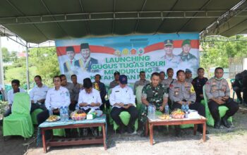 Polres Dompu Launching Gugus Tugas Polri Mendukung Ketahanan Pangan