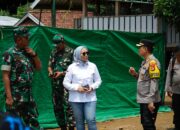 Kapolres Sumbawa Barat Monitoring Bersama Pelaksanaan Pemungutan Suara di Sejumlah TPS