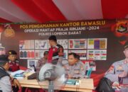 Patroli Polisi Jaga Keamanan Pilkada Lombok Barat 2024