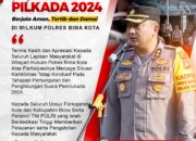 Tahapan Pemungutan dan Penghitungan Pilkada 2024 Berjalan Aman dan Damai di Wilkum Polres Bima Kota