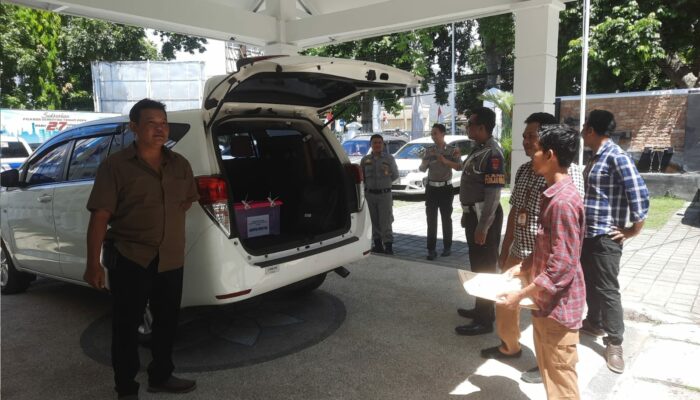 Polres Lombok Utara Pastikan Keamanan Pengawalan Hasil Pleno Pilgub ke KPU Provinsi