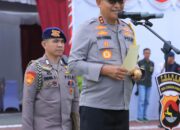 Kunker Kapolda NTB Gelar Apel Konsolidasi Pasca Pilkada Serentak di Polres Sumbawa Barat