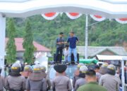 Polres Sumbawa Barat Lakukan Pengamanan Aksi Unjuk Rasa Aliansi Masyarakat Peduli Kabupaten Sumbawa Barat