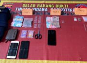 Bongkar Jual Edar Narkoba, Tim Kaisar Hitam Polres Bima Kota  Sergap Sepasang Pengedar Sabu dan Ganja