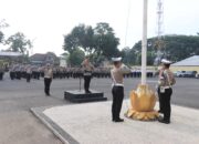 Polres Loteng Gelar Upacara Hari Kesadaran Nasional.