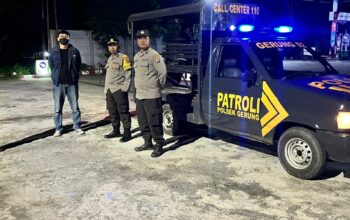 KRYD Polres Lombok Barat, Jaga Keamanan Jalur BIL I dan II Saat Dini Hari