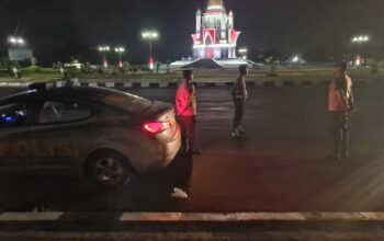 Malam di Kediri, Patroli Blue Light Gempur Aksi Begal dan Balap Liar