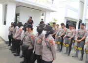 Polres Sumbawa Barat Beri Pelayanan Pengamanan Aksi Unjuk Rasa Front Pemuda Taliwang
