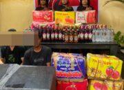 Tim Opsnal Sat Resnarkoba Polres Bima Kota Gagalkan Peredaran Ratusan Botol Miras
