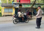 Polres Loteng Rutin Laksanakan Gatur Lalin Pada Pagi Hari
