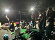 Sat Samapta Polres Bima Kota Laksanakan Patroli Blue Light di Taman Amahami dan Pelabuhan Laut Bima