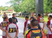 Jaga Kebugaran Polres Lombok Utara Gelar TKJ Berkala