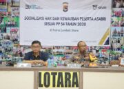 Polres Lombok Utara Terima Sosialisasi Hak dan Kewajiban Anggota Dari Asabri