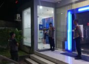 Patroli Rutin, Polres Lombok Tengah Sambangi Obyek Vital Perbankan.