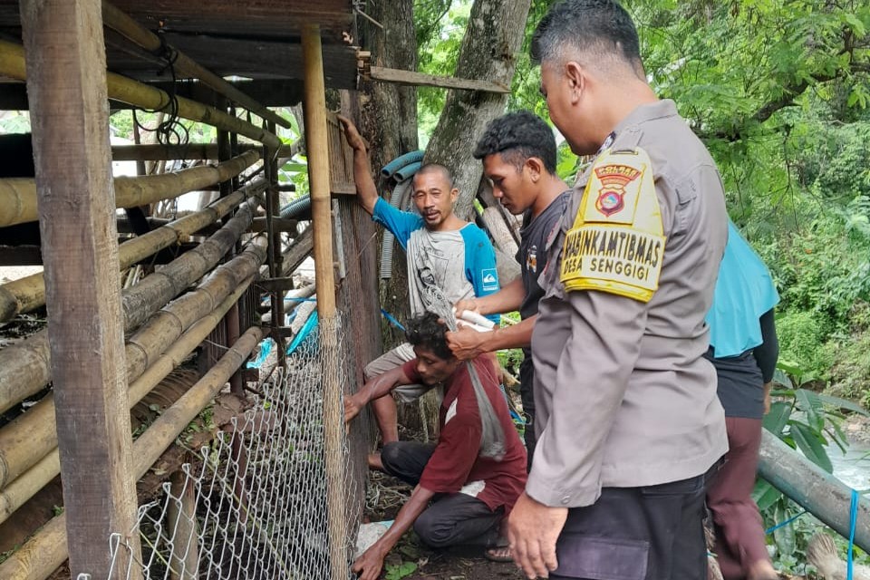 Dari Beternak ke Berkebun: Polisi Ini Ubah Mindset Warga demi Ketahanan Pangan