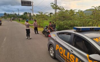 Ngabuburit Aman! Polsek Kediri Perketat Patroli Ramadan