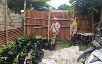 Ketahanan Pangan: Peran Aktif Bhabinkamtibmas di Tengah Masyarakat