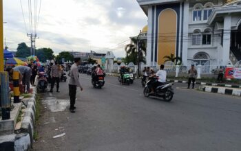 Patroli Rawan Sore: Upaya Polsek Gerung Jaga Ketertiban Ramadan