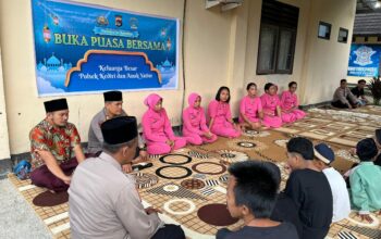 Polsek Kediri Berbagi Santunan Anak Yatim di Bulan Ramadhan