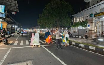 Jemaah Tenang, Polisi Siaga! Pengamanan Tarawih di Kediri Lombok Barat