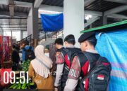 Cipta Kondisi Selama Bulan Ramadhan, Samapta Polres Sumbawa Patroli Ke Pasar Seketeng