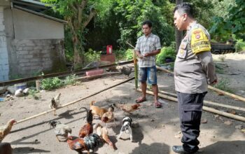 Polisi Bantu Warga Wujudkan Ketahanan Pangan di Lombok Barat