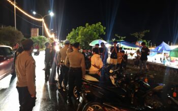 Sat Samapta Polres Bima Kota Laksanakan Patroli Cipkon Gabungan Menjelang dan Pasca Sahur Selama Bulan Ramadhan