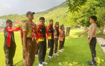 Polres Sumbawa Barat Bina Saka Bhayangkara, Latih Keterampilan Krida Tibmas
