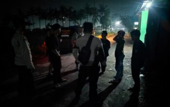 Patroli Malam Polsek Kuripan Antisipasi 3C dan Gangguan Kamtibmas