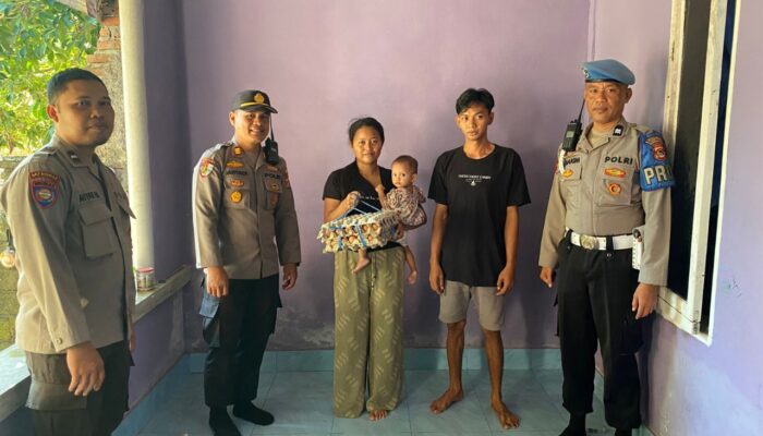 Polsek Kediri Konsisten Cegah Stunting Lewat Program Jumat Berkah